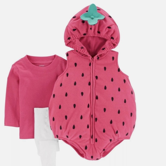 Carter's Strawberry Costume - 12 months - Picture 1 of 4